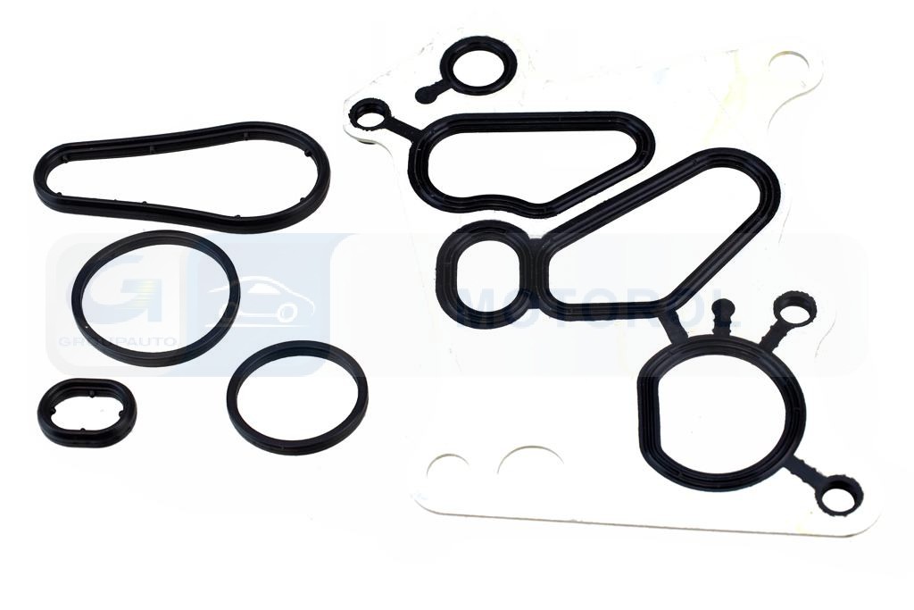 Ilustracja DRM DRM01666S DR.MOTOR AUTOMOTIVE ZESTAW USZCZELEK CHŁODNICZKI OLEJU MERCEDES