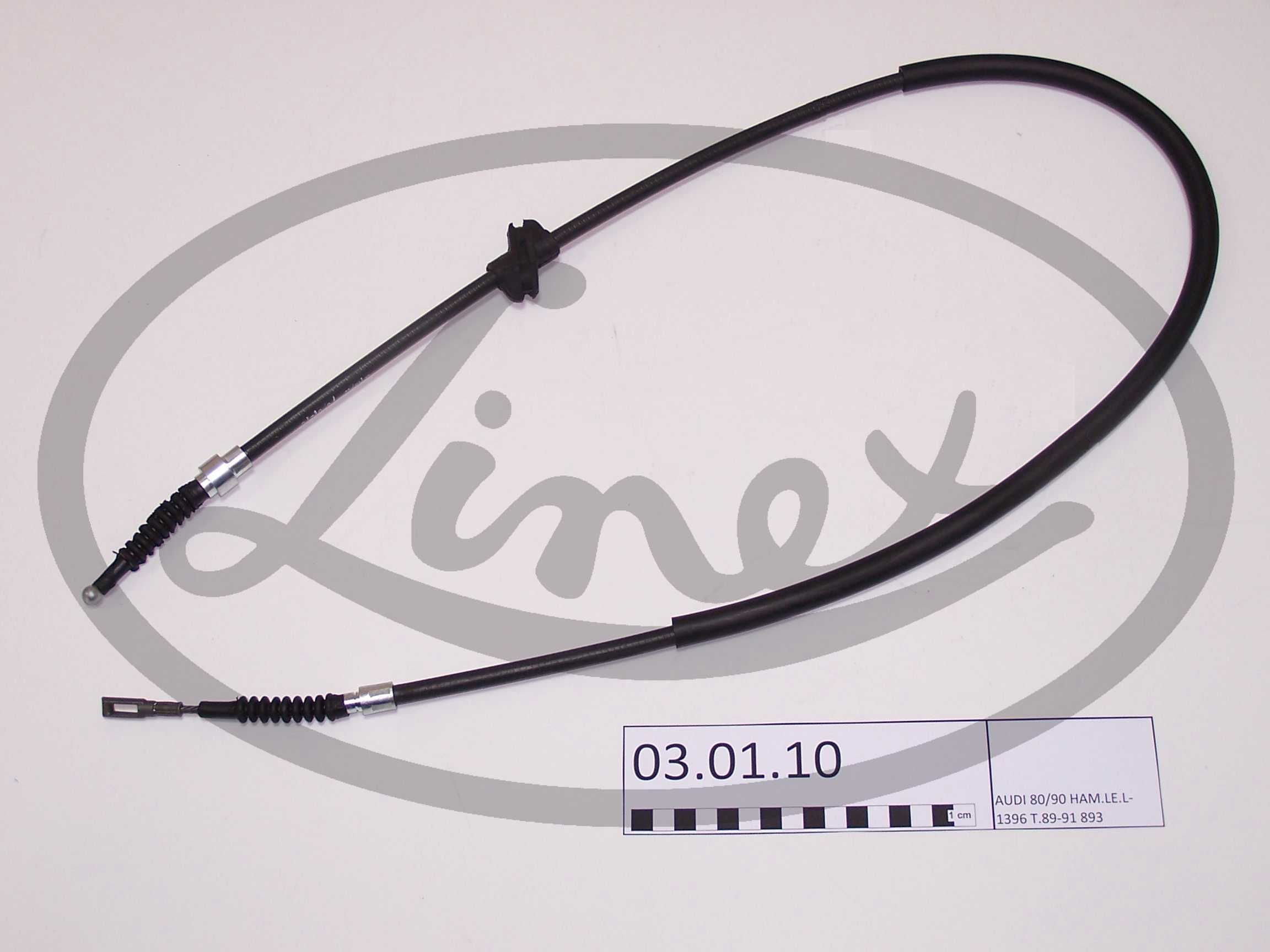 Ilustracja LIN 03.01.10 LINEX LINKA HAMULCA RĘCZNEGO *AUDI