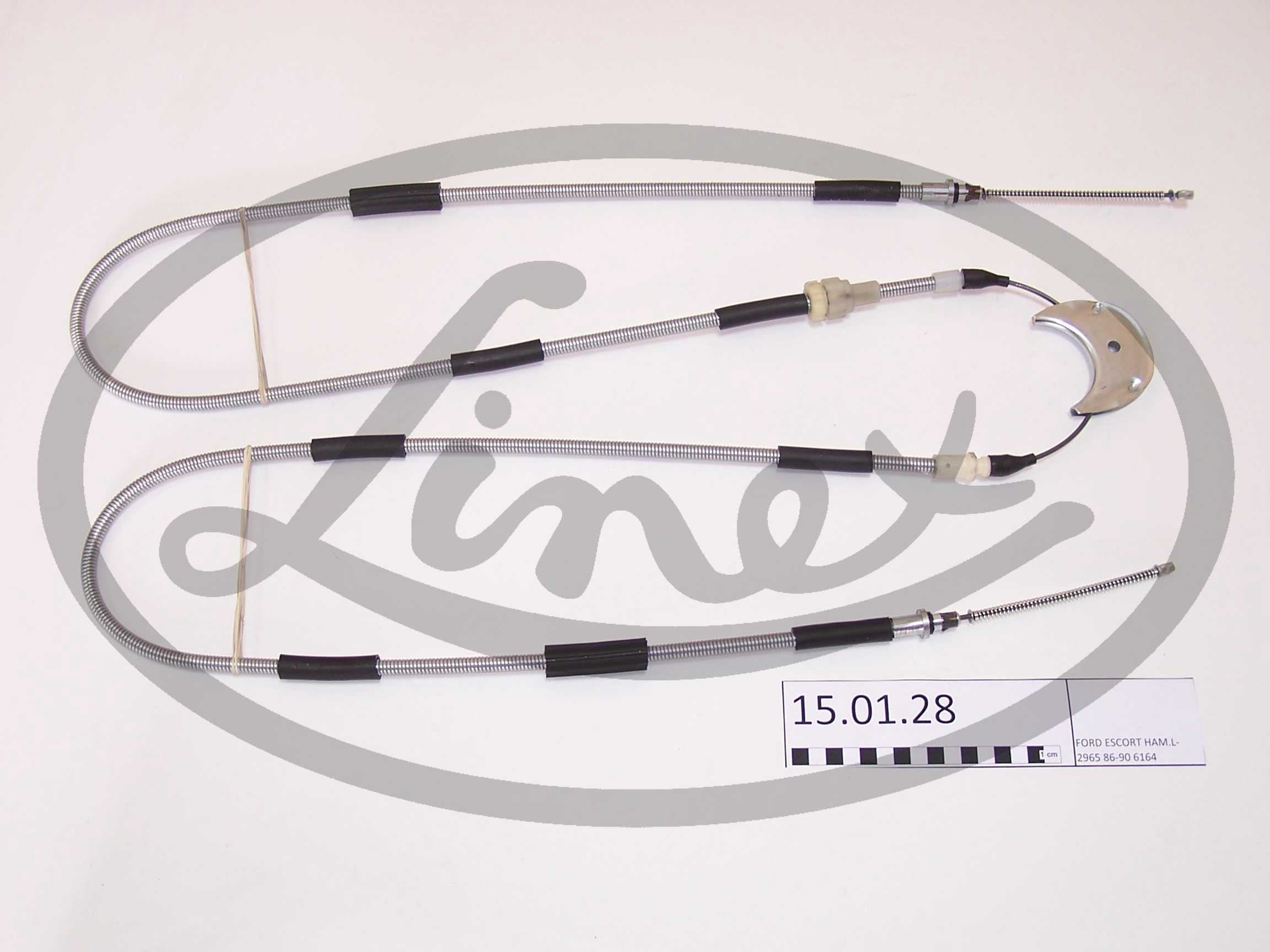 Ilustracja LIN 15.01.28 LINEX LINKA HAMULCA RĘCZNEGO FORD