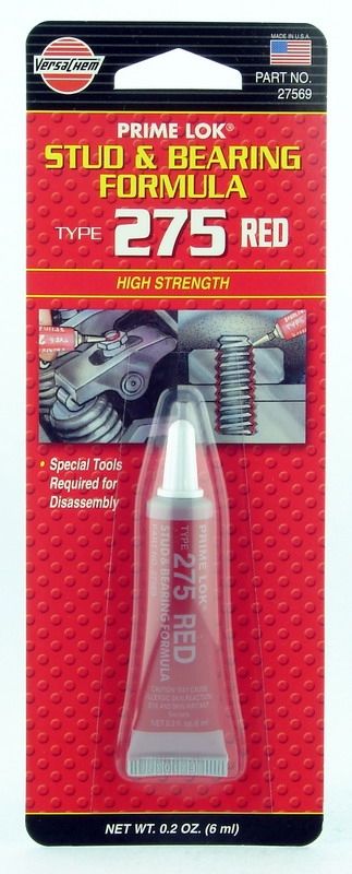 Ilustracja K2 DV275 K2 KLEJ DO GWINTÓW CZERWONY 6ML (!)