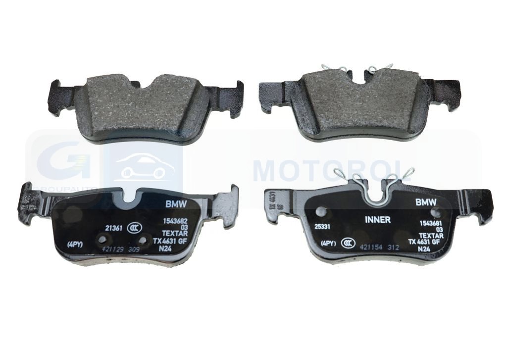 Ilustracja BMW 34201543683 BMW KLOCKI HAMULC. BMW 2 ACTIVE TOURER 14- TYŁ