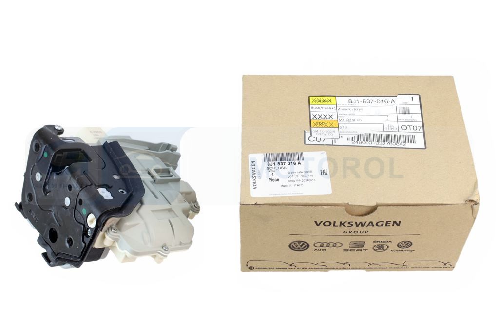 Ilustracja VAG 8J1837016A VAG ZAMEK DRZWI VAG