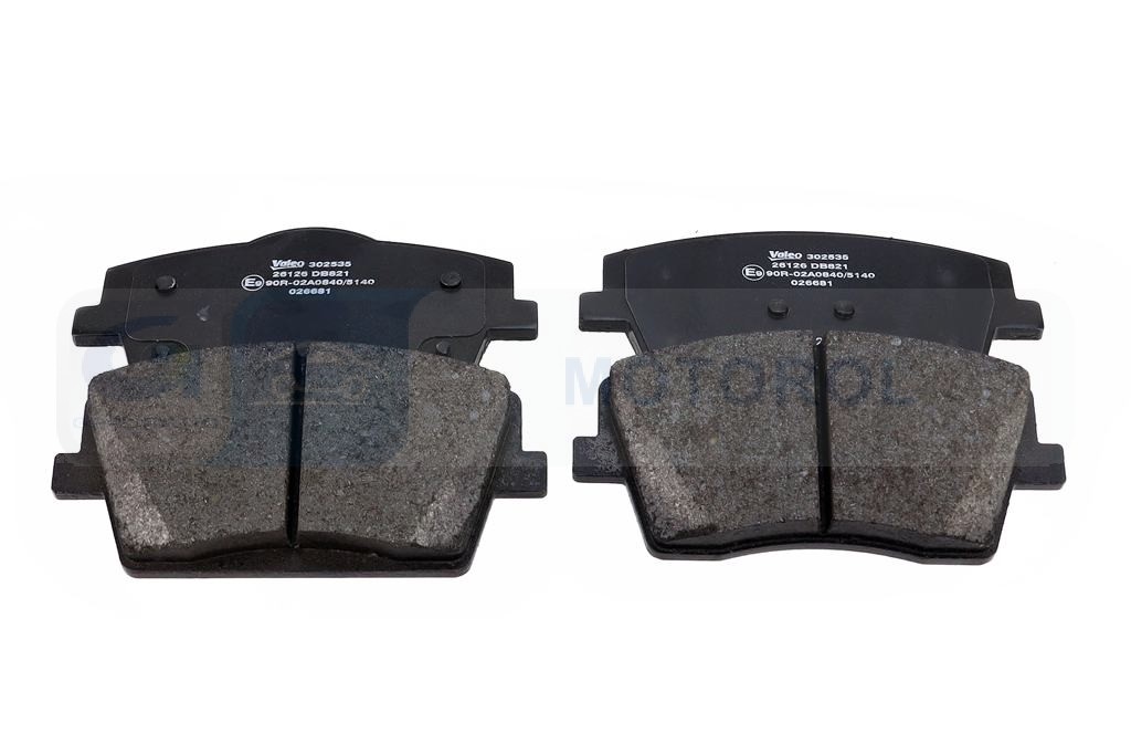 Ilustracja VAL 302535 VALEO KLOCKI HAMULC. VOLVO XC40 17- PRZÓD (!)