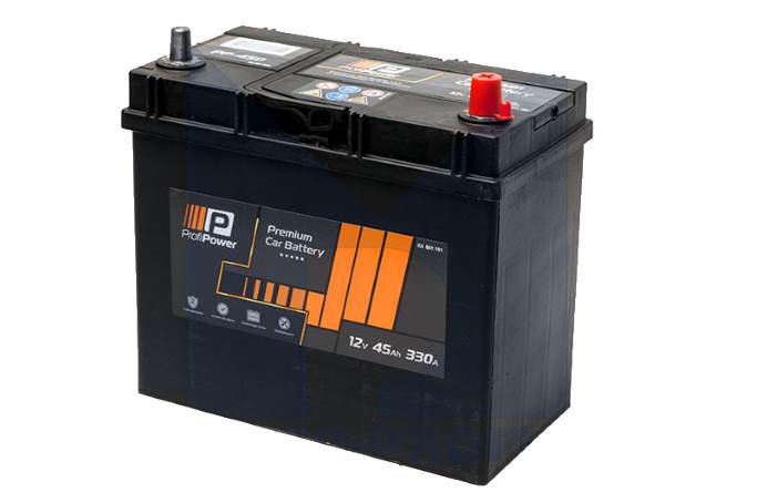 Ilustracja PPA PP-450 PROFIPOWER AKUMULATOR 45AH/330A P+ / PP45 PROFIPOWER (!)