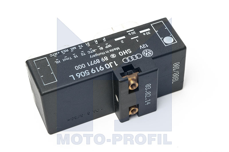 Ilustracja XXX 1J0919506L VARIOUS SUPPLIERS STEROWNIK WENTYLATORA AUDI, SEAT, SKODA ,VW